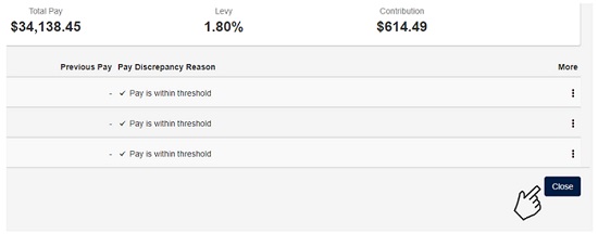 Close to save changes