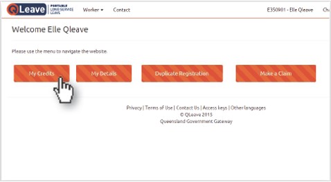 Online service record