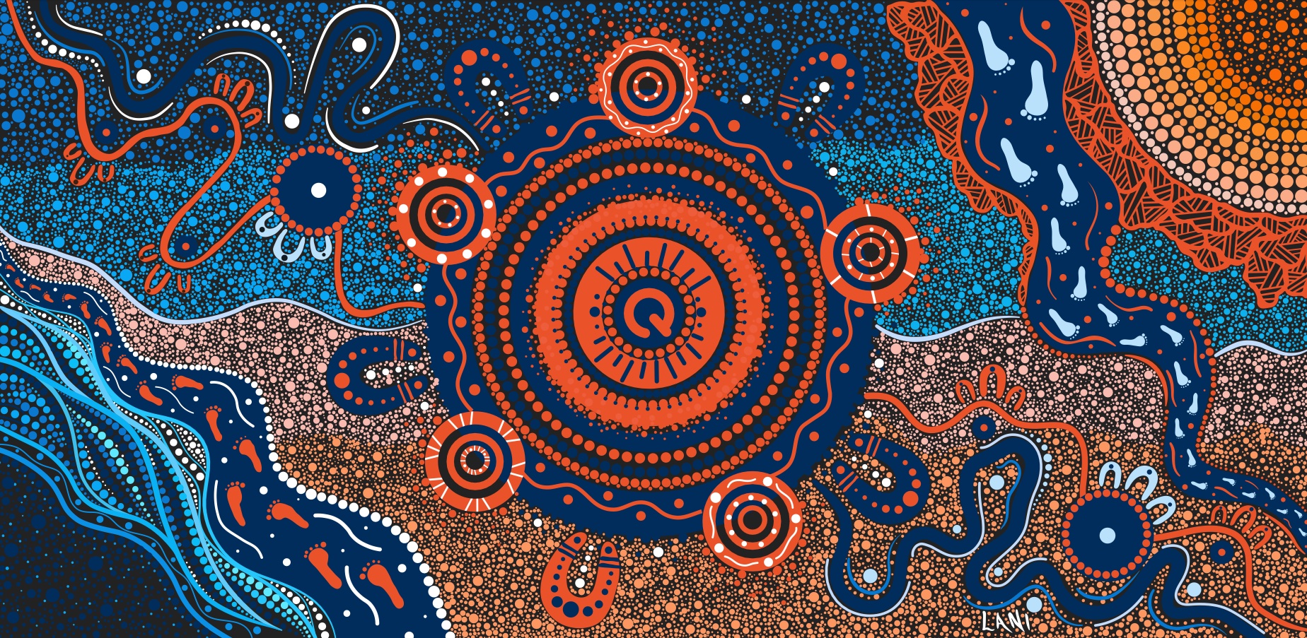 QLeave Innovate Reconciliation Action Plan artwork